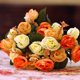 thumbnail image 3 of Ramos de flores de seda: paquete de 2 para fiestas, bodas y decoración del hogar: hermosos arreglos artificiales, idea de regalo perfecta, 3 of 7