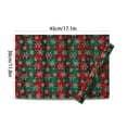thumbnail image 2 of Dmlowu Christmas Placemats - Non-Slip Christmas Table Placemats, Merry Christmas Place Mats for Kitchen Dining Holiday Party Christmas Decorations, 12x18" Heat Proof Table Mats, 2 of 6