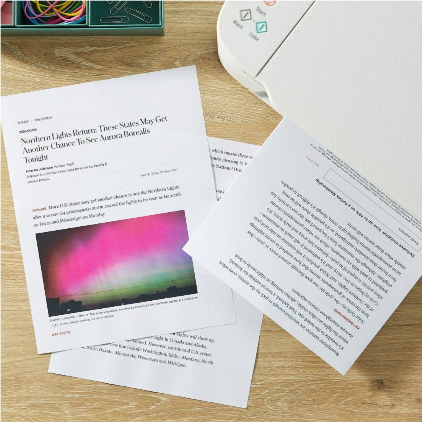 Papel brillante multiusos Pen+Gear, 8.5" x 11", 96 brillo, blanco, 20 lb, paquete de 3 resmas (1,500 hojas) 3