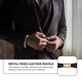 thumbnail image 4 of 2Pcs Toggle Buckles Fastener Artificial Leather Belt Buckles Clothing Belt Buckles, 4 of 8