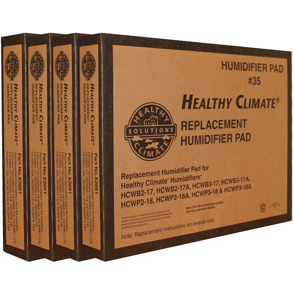 Lennox Healthy Climate X2661 (Remplacement pour AprilAire AA35) Lot de 4 Filtres