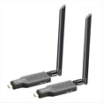 thumbnail image 1 of Transmisor y Receptor de Video Inalámbrico Compatible con 1080P, Extensor Wifi Inalámbrico de 50 M para Cámara, Portátil, PC A TV., 1 of 5