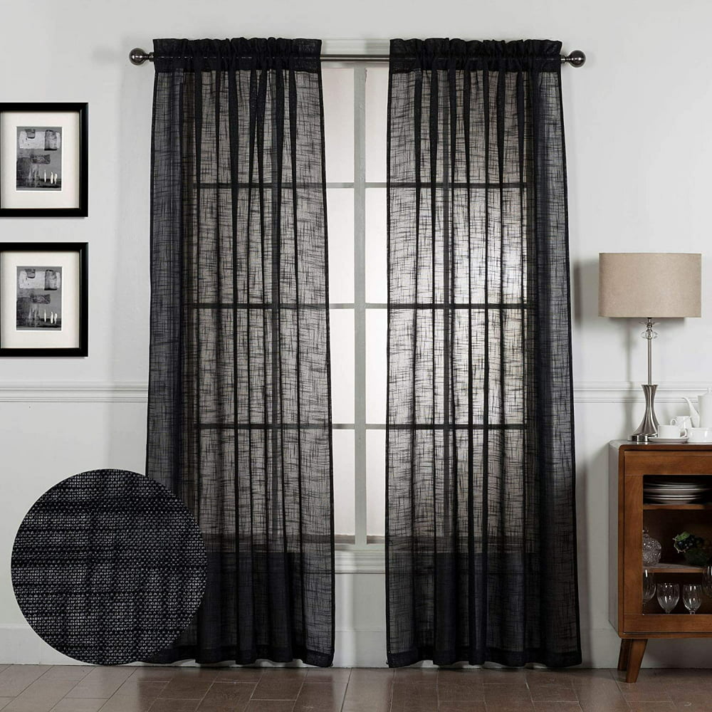 Black Lace Curtains - tyjsergdhj2