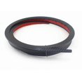 thumbnail image 1 of 12M Universal Carbon Fiber Color Soft Car Rear Roof Trunk Spoiler Rear Wing Lip Trim Sticker Kit, 1 of 5