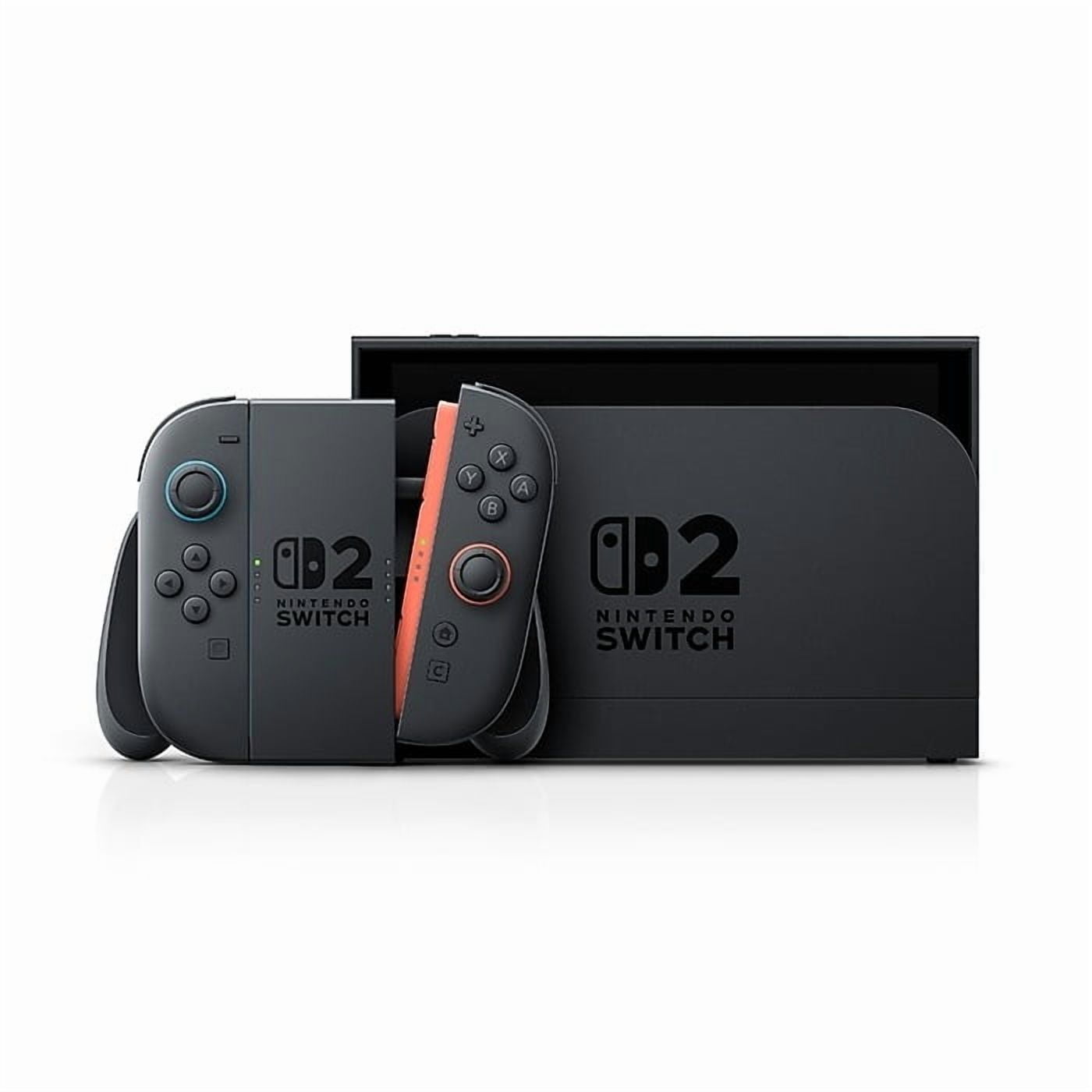 Nintendo Switch 2 Console Bundle with Samsung 256GB microSD Express Card and Microfiber Cleaning Cloth for Extended Storage and System Protection