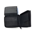 thumbnail image 2 of Empire Cove VIP Classic Genuine Leather Slim Bifold Wallets Zippered Flip Up ID Black, 2 of 5