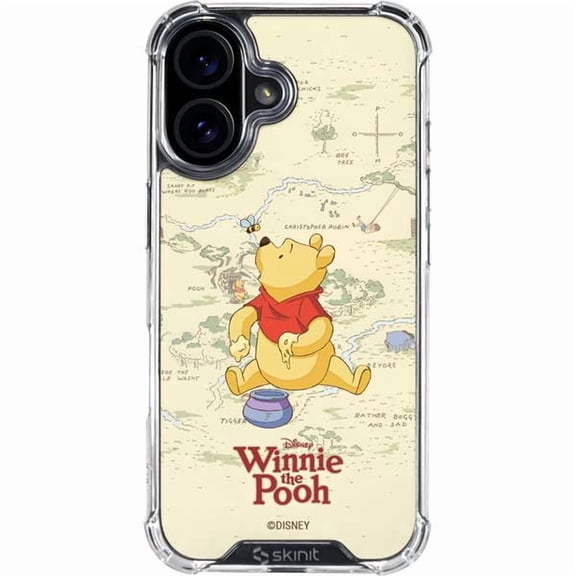 Skinit Disney Winnie the Pooh Hundred Acre Wood iPhone 16 Clear Case