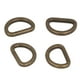 thumbnail image 1 of Anillos artesanales, 10 piezas de anillos en D, anillos en D confiables, herrajes para bolsas, ultra sensibles, 1 of 14