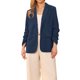 thumbnail image 1 of Blazers de pana INSPIRE CHIC para mujeres, elegantes y casuales, con un botón, solapa, de manga larga, chaquetas de traje para oficina con bolsillos, color azul marino, 1 of 6