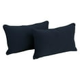 thumbnail image 1 of Blazing Needles 20 x 12 in. Twill Back Support Pillows with Cording - Set of 2, 1 of 2