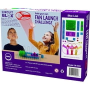 E-Blox: Circuit Blox: BYO Fan Launch Challenge - Wire Maze, Build Your Own, Brick Kit, Fun Electrical Circuit Activities, Block DIY STEM, Kids Ages 5+