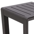 thumbnail image 4 of Mesa auxiliar Benzara BM223168 con estructura metálica, tapa de listones, 43 x 51 x 43 cm, 4 of 5