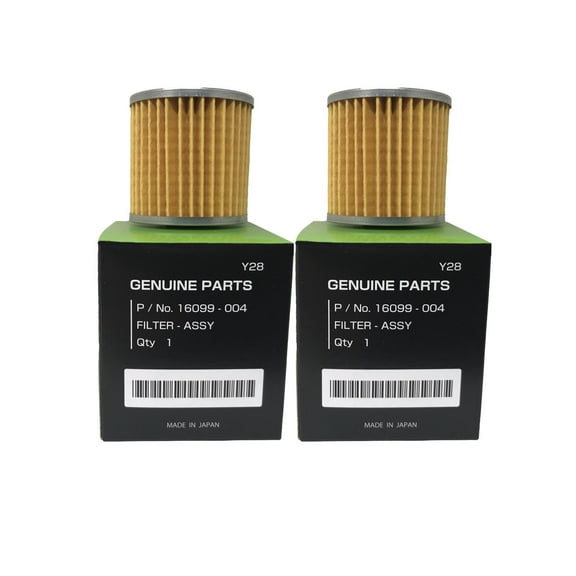 2 Pack of Kawasaki 16099-004 Genuine Oil Filter New OEM