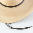 thumbnail image 2 of Stetson Men's Standard Bryce Straw Hat, Natural, Large, 2 of 2
