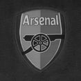 thumbnail image 2 of Arsenal FC Mens Crest Fleece Dressing Gown, 2 of 4