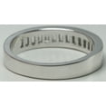 thumbnail image 3 of 14k White Gold Baguette Classical channel set diamond half eternity wedding band ring (1 Ct, G , VS2 ), 3 of 4