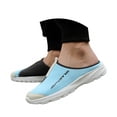 thumbnail image 1 of Couples Summer Mesh Slippers Open Toe 3cm Wedge Heel Breathable Non Slip Slip on Comfortable Slippers for Women Men, 1 of 6