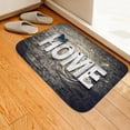 thumbnail image 1 of AMERTEER Runner Rugs with Rubber Backing Non Slip Absorbent Resist Dirt Entrance Rug Soft Area Rug Thickened Flannel Area Rug Nursery Rug Bedroom Living Room Home Kitchen Hallway Laundry, 1 of 6
