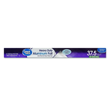 Heavy Duty Foil - Great Value Heavy Duty Aluminum Foil, 37.5 sq ft