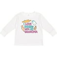 thumbnail image 3 of Inktastic I Love Baking with My Grandma Girls Long Sleeve Toddler T-Shirt, 3 of 5