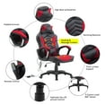 thumbnail image 4 of HomCom Racing Style Ergonomic Gaming Chair With Lumbar Support - Red / Black, 4 of 10