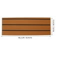 thumbnail image 4 of OULII Self Adhesive Rv Stair Mat Light Brown Durable Anti Slip For Rv Steps 1Set, 4 of 8
