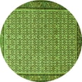 thumbnail image 1 of Ahgly Company Indoor Round Persian Green Traditional Area Rugs, 8' Round, 1 of 1