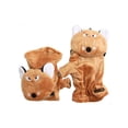 thumbnail image 1 of D&Y Animal Faux Fur Gloves - FOX, 1 of 1