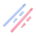 thumbnail image 1 of 2pcs Silicone Stylus Pen cubre cubiertas protectoras compatibles para el lápiz de manzana 2, 1 of 4