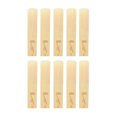 thumbnail image 3 of Lengüetas de saxofón tenor Bb, nivel estándar, en caja de colores, 10 piezas, dureza 3.0, ideales para principiantes, con fundas protectoras individuales., 3 of 6