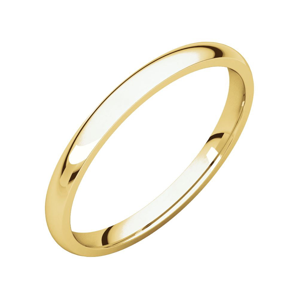 2mm 10K SOLID YELLOW GOLD  WOMEN'S BAND TOE RING SIZE 1-5 