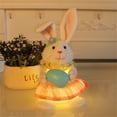 thumbnail image 6 of Litotail Easter Rabbit Night Light Plush Bunny Toy for Babies Kids,Bunny Stuffed Animals for Birthday Easter Festivals Gift for Boys Easter Bunny Home Decor, 6 of 7