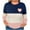 Pink, variant on Cmfcve Women's Plus Size Activewear T-Shirt Blouse Printed Color Blocked Casual Tunic Tops Round Neck Long Sleeve Sports Shirts