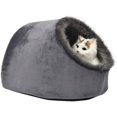 thumbnail image 1 of Lit Douillet pour Petit Chien Chat Igloo Cachette, Coussin Lavable, 1 of 6