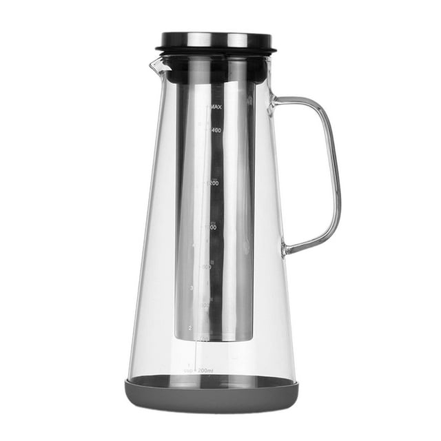 simhoa Iced Coffee Maker 50 Pitcher Cold Brew Coffee Maker for Dining Garden Bars