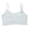 Blue, variant on AJZIOJIRO 5 Pairs Kids Girls Seamless Stretch Bra Invisible Dig-Free Teen Bras Ultra Comfort Soft Bras
