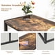 thumbnail image 4 of Banco de Comedor Estilo Industrial de Madera y Metal para 2 Personas, 4 of 6