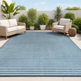 thumbnail image 2 of JONATHAN Y SCANDINAVIAN 4 x 6 Area Rug, Aarhus Minimalist Striped - Navy/ivory, SCN102A-4, 2 of 10