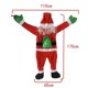 thumbnail image 4 of Hanging Santa Decoration, Christmas Ornaments, Outdoor And Indoor Hanging Climbing Santa 108x90x40c, 4 of 5