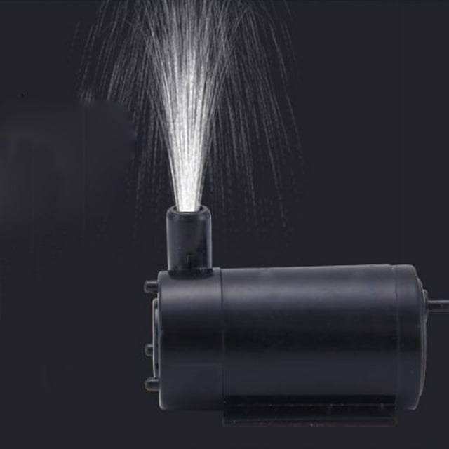 USB Alimenté Micro Submersible Pompe Mini Submersible USB; USB Eau Pompe Poissons Réservoirs Fontaine d'Aquarium DC 5V 2-3l / Min