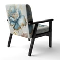 thumbnail image 5 of Designart "Blue Modern Floral Pattern" Upholstered Traditional Accent Chair and Floral & Botanical Arm Chair - Multiple Color & Pattern, 5 of 7