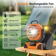 thumbnail image 2 of Ventilador eléctrico OUTTPLY 20000mAh solar portátil con control remoto, 2 of 9