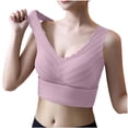 thumbnail image 4 of Women Thermal Sleeveless Camisole Built-in Bra Fleece Lined Warm V Neck Tank Top Solid Color Stretchy Slim Fit Winter Layering Underwear Vest, 4 of 5