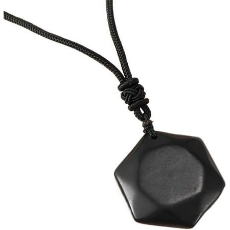 Shungite Stone Star of David Necklace Star of David Necklace for Emf Protection