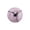 A004- Purple, variant on Solar Bird Bath Fountain Pump, 12inRound Ceramic, Hanging Bird Bath, Outdoor Water Fountain, Black ChainforHanging, Bird Decor, Garden Decorations Outdoor, Patio Decorations