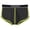 1Pack:Black, variant on Men's Comfort Flex Contrast Stitch Tag-Free Boxer Brief Underpants, Black, 1-Pack, XL