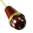 thumbnail image 3 of Uxcell 12 pulgadas Cadena de Tirar Perilla de Madera de Nogal Cobre para Iluminación Ventiladores Accesorios de Luz 2 Paquete, 3 of 6