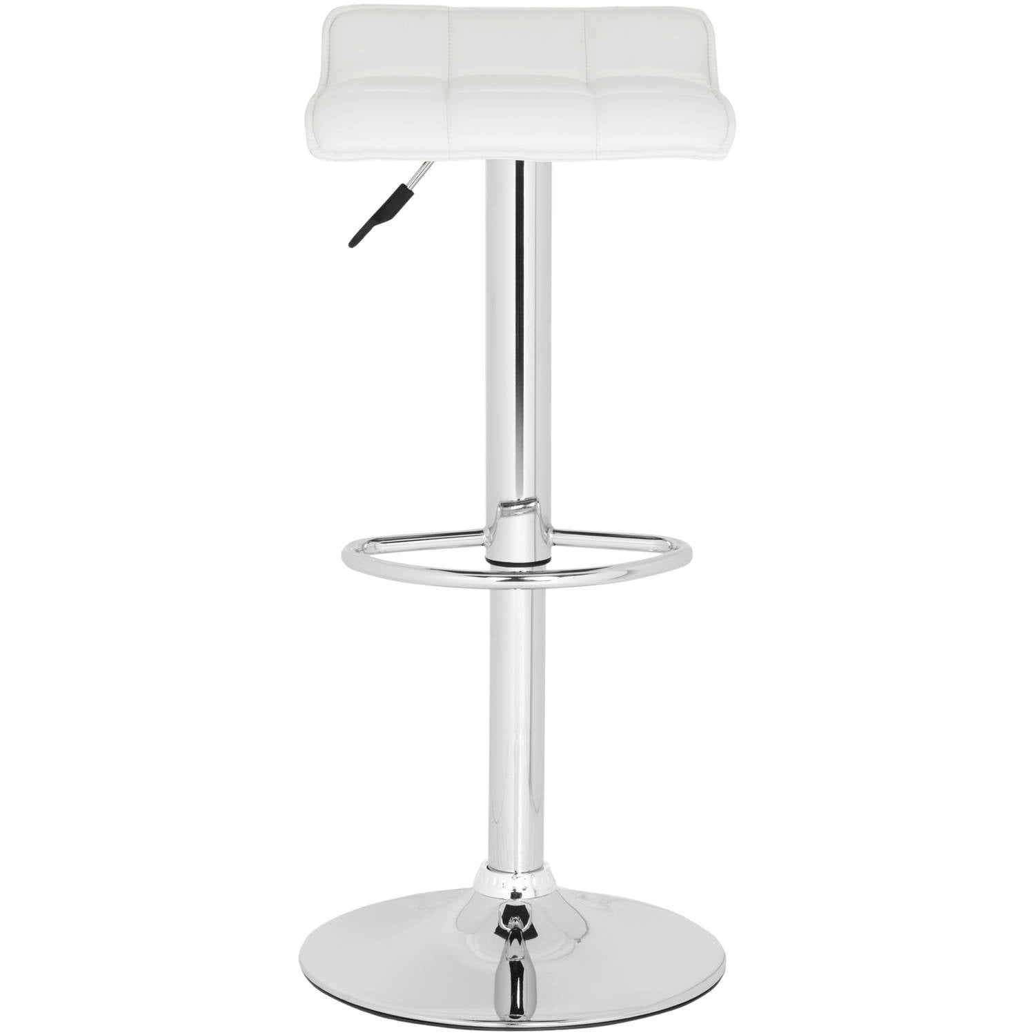 SAFAVIEH Lamita Contemporary Swivel Bar Stool, White