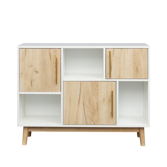 Multi-purpose Buffet with display stand and door