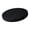 Black, variant on CEORPER Tall Density Spongiform Exercise Mat Round Shape Transportable with Firm Hold Base